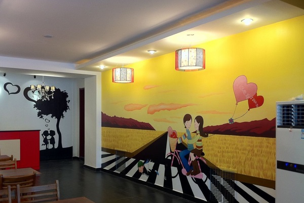 南昌幼儿园涂鸦,南昌墙面涂鸦,南昌室外墙体喷绘